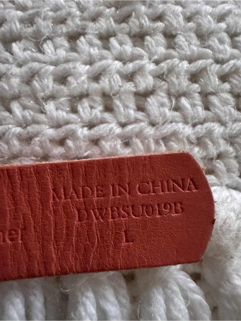 Linea Pelle Leather‎ Jute Rope Belt
